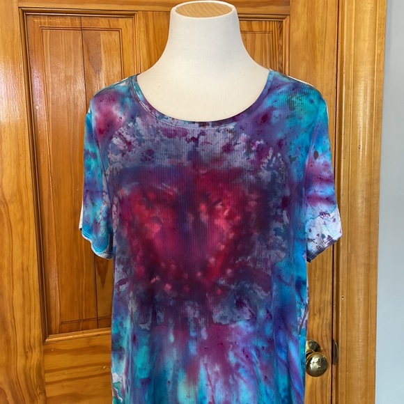 Tye dye tunic t-shirt - Picture 8 of 10